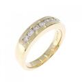 K18YG ダイヤモンド リング 0.33CT