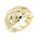K18YG ダイヤモンド リング 0.36CT