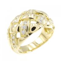 K18YG ダイヤモンド リング 0.36CT