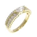K18YG ダイヤモンド リング 0.43CT