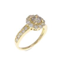 K18YG ダイヤモンド リング 0.481CT