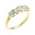 K18YG ダイヤモンド リング 0.50CT
