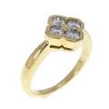 K18YG ダイヤモンド リング 0.512CT