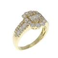 K18YG ダイヤモンド リング 1.00CT