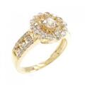K18YG ダイヤモンドリング 0.85CT