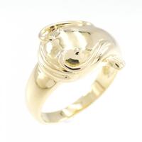 K18YG ナマズ リング