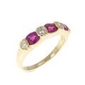 K18YG ルビー リング 1.12CT