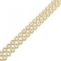 K18YG/PT ダイヤモンド ブレスレット 2.00CT