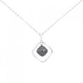 K18スリーカラー ダイヤモンド ネックレス 0.48CT