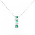 PT エメラルド ネックレス 0.54CT