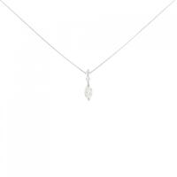 PT ダイヤモンド ネックレス 0.30CT D SI2 マーキスカット