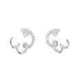 PT ダイヤモンド ピアス 0.515CT