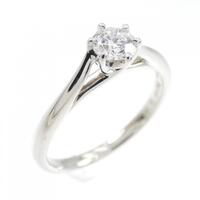 PT ダイヤモンドリング 0.271CT D VVVS2 3EXT H&C