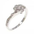 PT フラワー ダイヤモンド リング 0.50CT