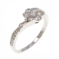 PT フラワー ダイヤモンド リング 0.50CT