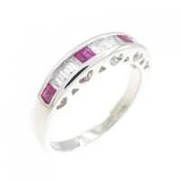 PT ルビー リング 0.37CT