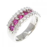 PT ルビー リング 0.66CT