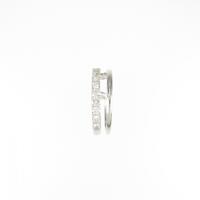 【リメイク】K18WG ダイヤモンド イヤーカフ 0.20CT 片耳