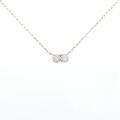 【リメイク】K18YG ダイヤモンド ネックレス 0.16CT