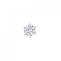 【リメイク】プラチナダイヤモンドピアス 0.540CT F I1 GOOD 片耳