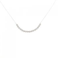 【新品】K18YG ダイヤモンド ネックレス 0.20CT