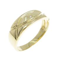 【新品】K18YG ダイヤモンド リング 0.01CT