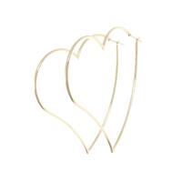 【新品】K18YG ハート ピアス