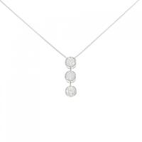 【新品】PT ダイヤモンド ネックレス 0.713CT F SI1?2 VG?GOOD