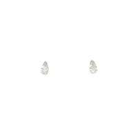 【新品】PT ダイヤモンド ピアス 0.08CT
