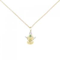 ギメル エメラルド ネックレス 0.028CT