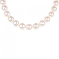 シルバークラスプ アコヤパール ネックレス 7?7.5mm