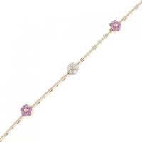 セイレーン アズーロ サファイヤ ブレスレット 0.10CT