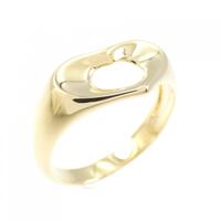 ティファニー 750YG ハート リング