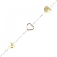 ティファニー マルチハート ブレスレット