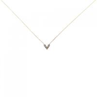 ポンテヴェキオ ハート ダイヤモンドネックレス 0.05CT