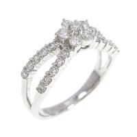 ポンテヴェキオ フラワー ダイヤモンド リング 0.44CT
