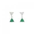 ミキモト エメラルド ピアス 0.99CT
