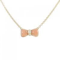 ヴァンクリーフ&アーペル リボン サンゴ ネックレス