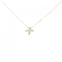 K18YG ダイヤモンド ネックレス 0.06CT