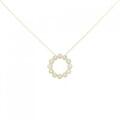 【リメイク】K18YG ダイヤモンド ネックレス 0.3CT