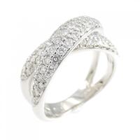 PT パヴェ ダイヤモンド リング 1.00CT