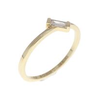 18KYG ダイヤモンド リング