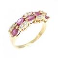 K18YG ルビー リング 0.63CT