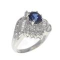 PT サファイヤ リング 0.60CT