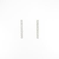 【リメイク】K18WG ダイヤモンド ピアス 0.20CT