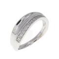 K18WG ダイヤモンド リング 0.15CT
