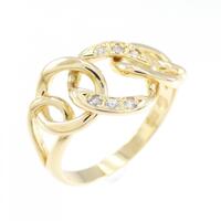 K18YG ダイヤモンド リング 0.05CT