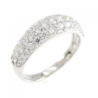 PT パヴェ ダイヤモンド リング 1.10CT