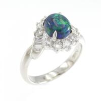 PT ブラックオパール リング 0.84CT