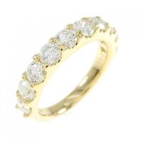 【新品】K18YG ダイヤモンド リング 1.504CT E?F VS1?SI2 VG?GOOD